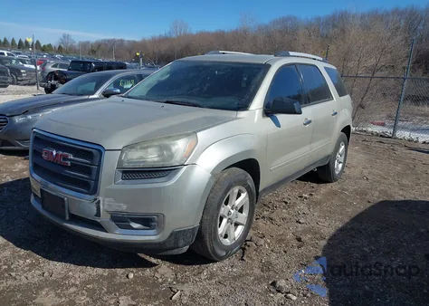 2016 GMC Acadia Sle z USA, uszkodzony, nr VIN 1GKKRPKD7GJ186037